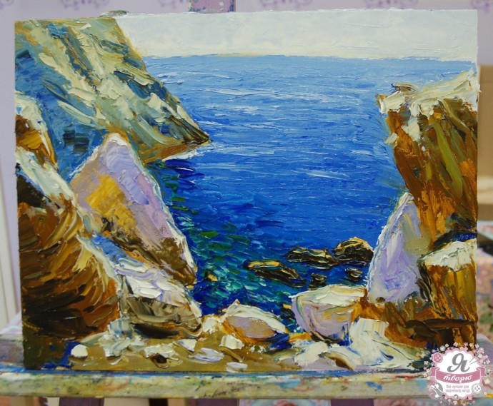 Пошаговый мастер-класс: «Бухта»