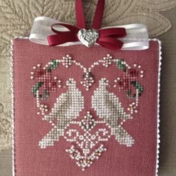 Свадебные схемы вышивки с птичками