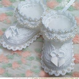 Вяжем изумительно красивые пинетки