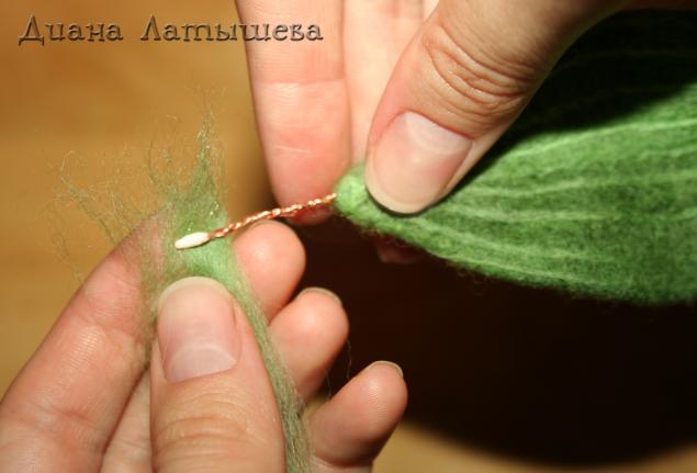 Восхитительные ландыши: шерстяная акварель Восхитительные ландыши: шерстяная акварель