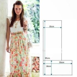 Юбки макси: идеи и выкройки