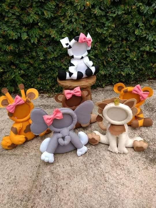 Фоторамочки из фетра