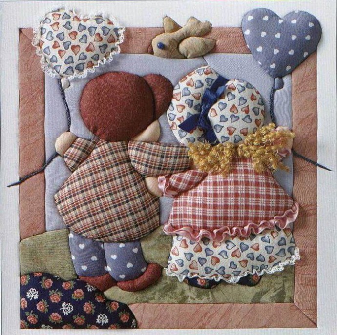 Картины в технике пэчворк: идеи для творчества