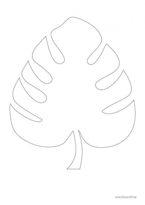 Тропические листья