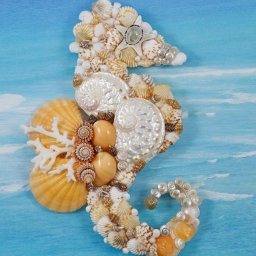 Восхитительные морские коньки из ракушек: удивительные идеи для творчества