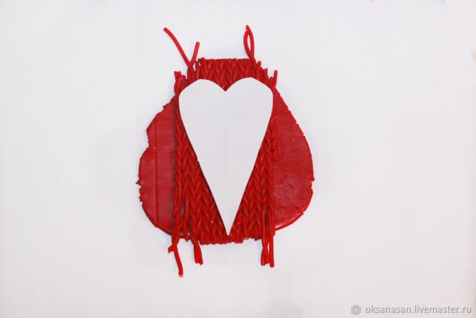 Имитация вязания из полимерной глины