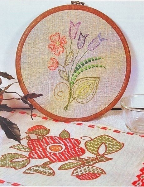 Стежки для вышивки