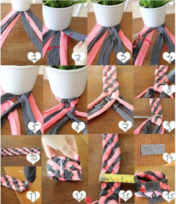 Фенечки из футболок