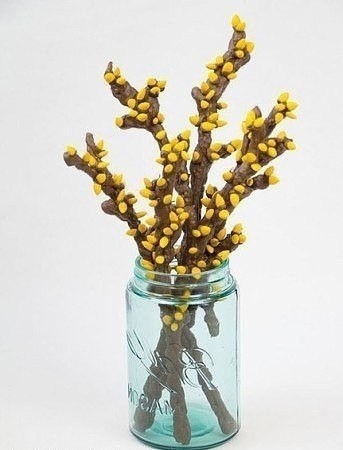 Шоколадные веточки: рукодельная кулинария