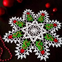 ​Новогодняя салфеточка