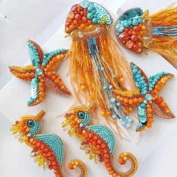 Невероятные брошки из бисера: идеи для творчества