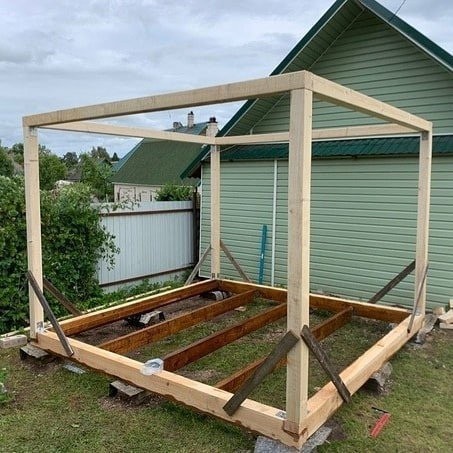 Шикарная беседка своими руками