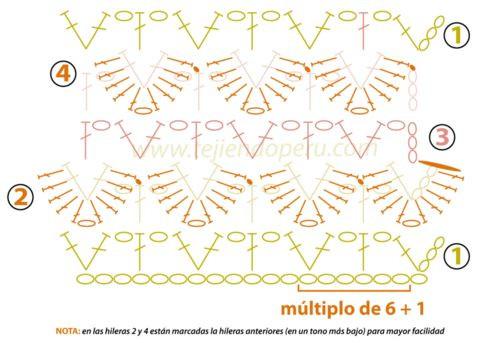 Узор "Крокодиловая кожа" и не только