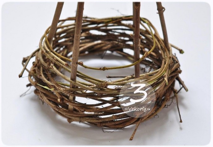 ​Ёлочка из веток дерева