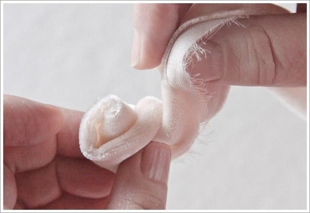 Бархатная розочка