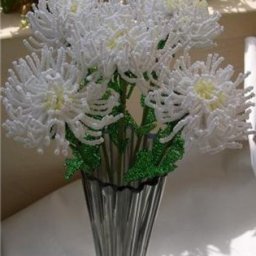 ​Хризантема из бисера