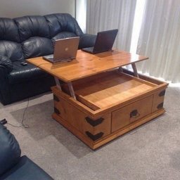 Журнальный столик с выдвижной столешницей своими руками