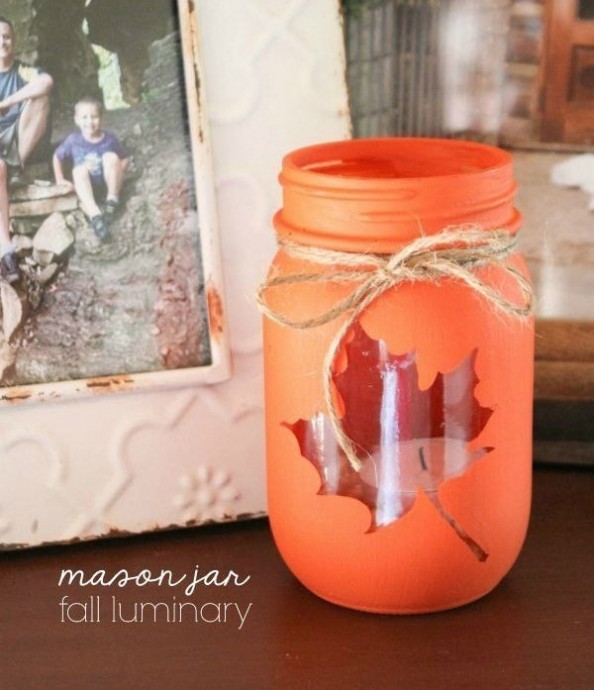 Осенний подсвечник Осенний подсвечник