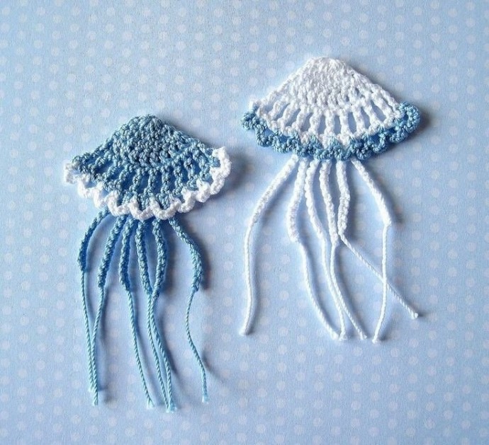 Схемы для вязания элементов в морской тематике