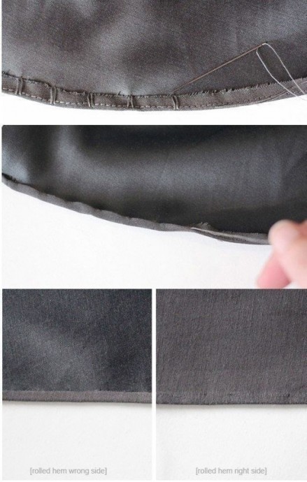 3 способа обработки края на тонкой ткани