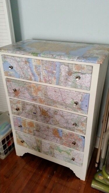 Летние варианты декора комодов