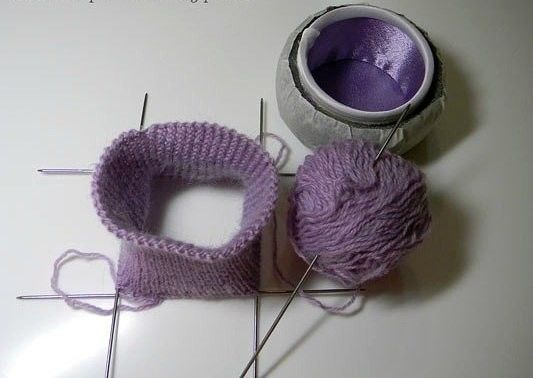 Мини шкатулка из бобины от скотча