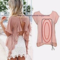 Моделирование оригинальных блузочек