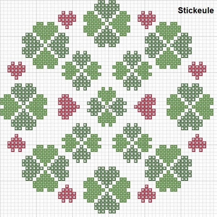 Нежная вышивка