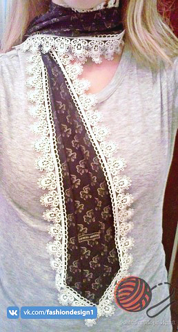 Новое применение старым мужским галстукам