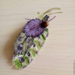 ​Пёрышки из растрепанной ткани