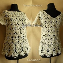​Роскошный узор крючком для кофточки или юбки