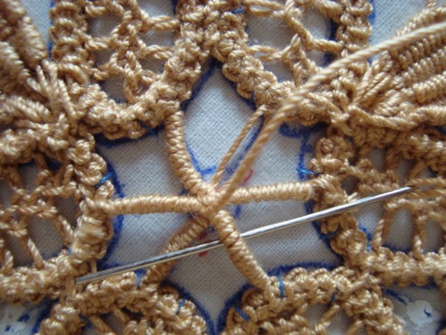 Румынское шнурковое кружево: мастер-класс