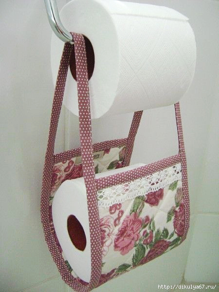 Симпатичные идеи хранения туалетной бумаги