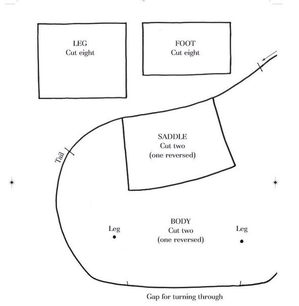Слоники - забавные подушки-игрушки: выкройки
