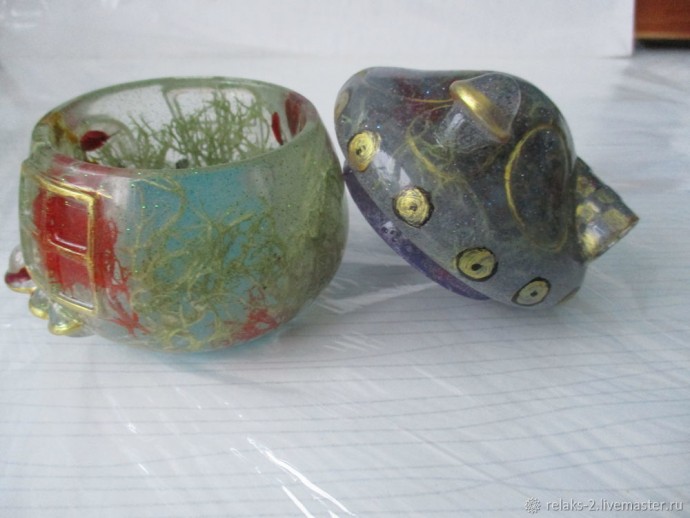 Таинственный домик из эпоксидной смолы