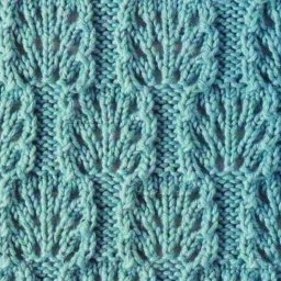 Чарующие узоры на спицах