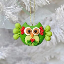 ​Идеи создания сов из холодного фарфора или полимерной глины