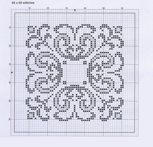 Красивые узоры для скатертей и наволочек