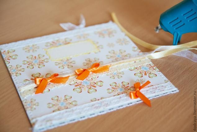 Блокнот на кольцах с твердой обложкой