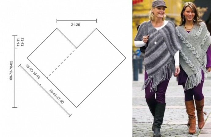 Выкройки накидок