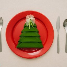 Ёлочка из салфетки