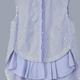 Шьём модный топ в полоску