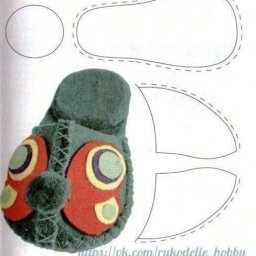 Шьём удобные тапочки