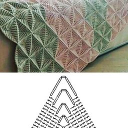 Лучшие вязаные покрывала и мотивы для них