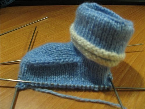 Мастер-класс «Пинетки-мышки»