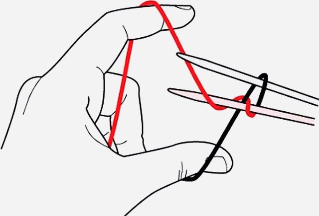 ​Набираем петли по методу Джуди Беккер