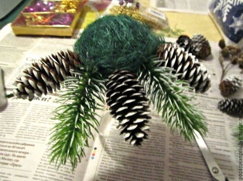 Рождественская поделка в новогодние праздники