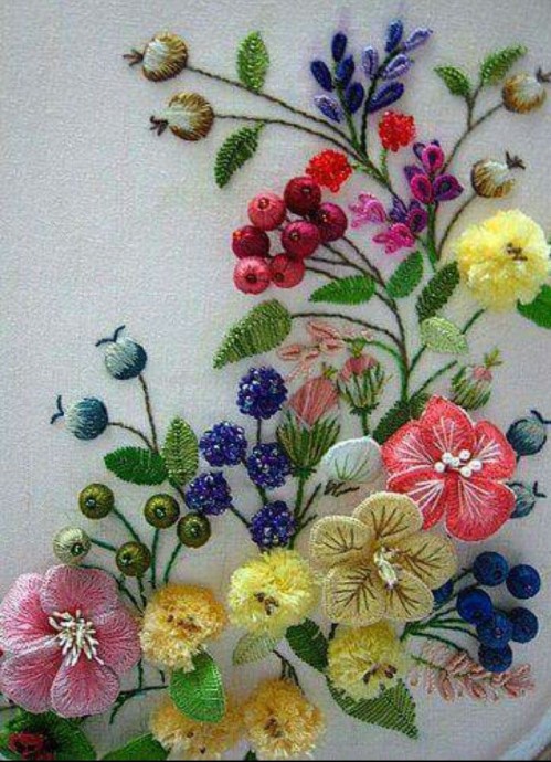 Вышивка: фото-урок