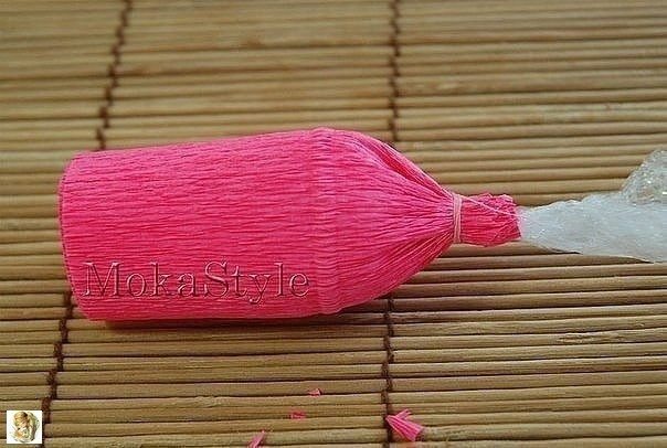 Герберы из конфет Герберы из конфет