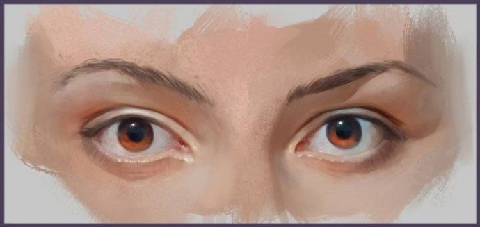​Как нарисовать красивые глаза